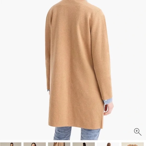 J. Crew Juliette Collarless Sweater Blazer/Cardigan (Small) - Picture 3 of 3